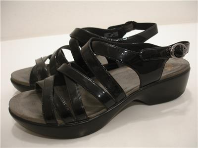 美品 DANSKO 37 Margie ストラップ ブラック 23.5-24.0 美品 DANSKO 37 Margie ストラップ ブラック 23.5-24.0
