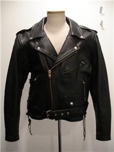 レザージャケット・コート [MATINKIM]oval logo racing leather jumper in black 1154276492_tp.jpg