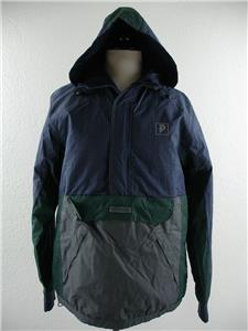 NWT Men's M Primitive Skateboarding Prime Jacket Navy Blue