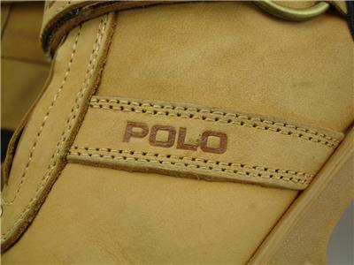 Men's 11 D M Polo Ralph Lauren Ranger Wheat Tan Nubuck