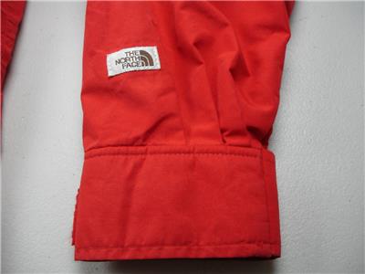 VTG THE NORTH FACE Men's sz L Red Gore-Tex Hooded Made in