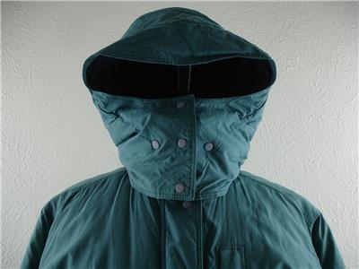 Women's XS Vtg 1990's Patagonia 84159 Green Detachable Hood Jacket