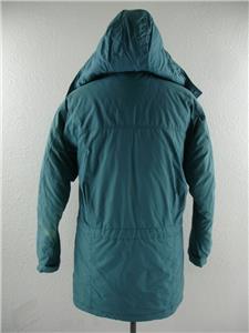 Women's XS Vtg 1990's Patagonia 84159 Green Detachable Hood Jacket