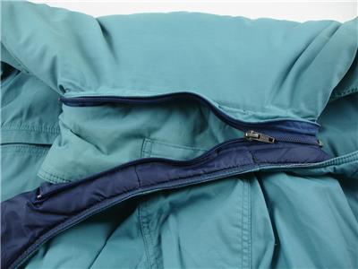 Women's XS Vtg 1990's Patagonia 84159 Green Detachable Hood Jacket
