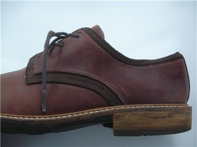 Ecco Mens Kenton Lace Up Casual Oxfords Size 44 
Color Mink/Mocha Leather Ecco Shoes Atlanta Plain Toe Oxfords ECCO Men main image 4