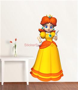 Download Choose Size - PRINCESS DAISY SUPER MARIO Decal Removable ...