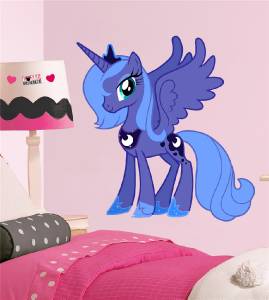 Princess Luna My Little Pony Decal Removable Wall Sticker Decor Art Princess Luna My Little Pony Decal Removable Wall Sticker Decor Art Celestial Ebay