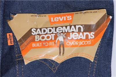 levi's saddleman boot jeans
