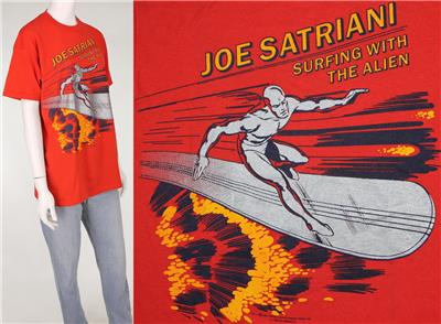 Vintage Joe Satriani Surfing With The Alien Marvel Tour Deadstock