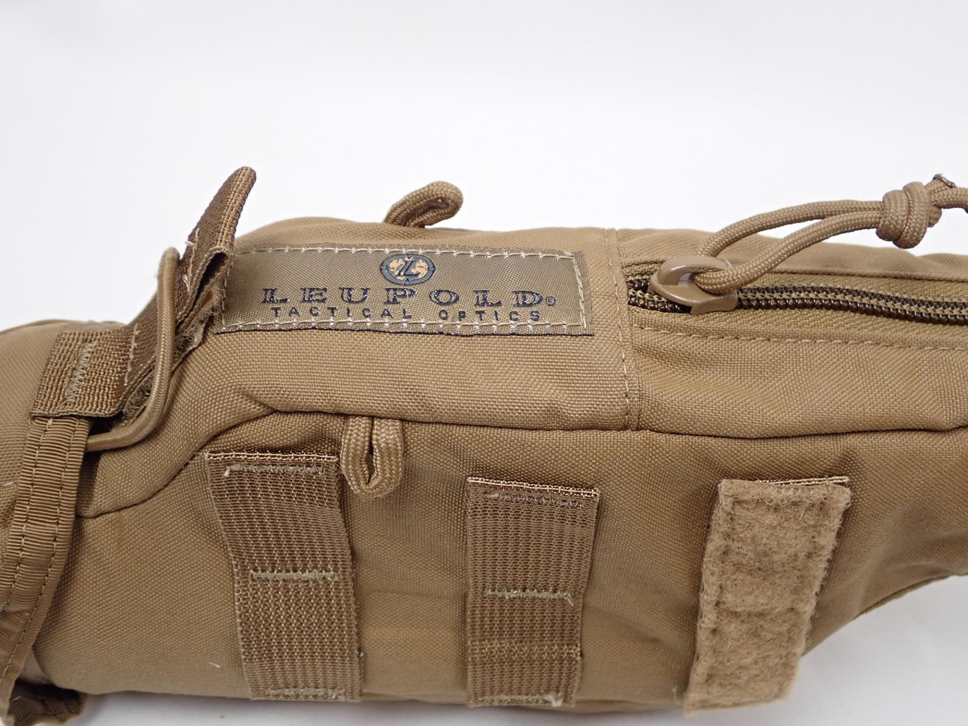 Leupold Mark IV 4 Tactical Spotting Scope Mil Dot Reticle 1240X60 With