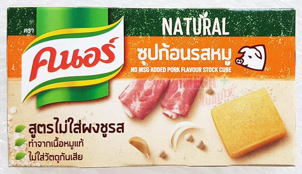 Thai Knorr Pork Bouillon Soup Seasoning Cubes Non-MSG, MSG ...