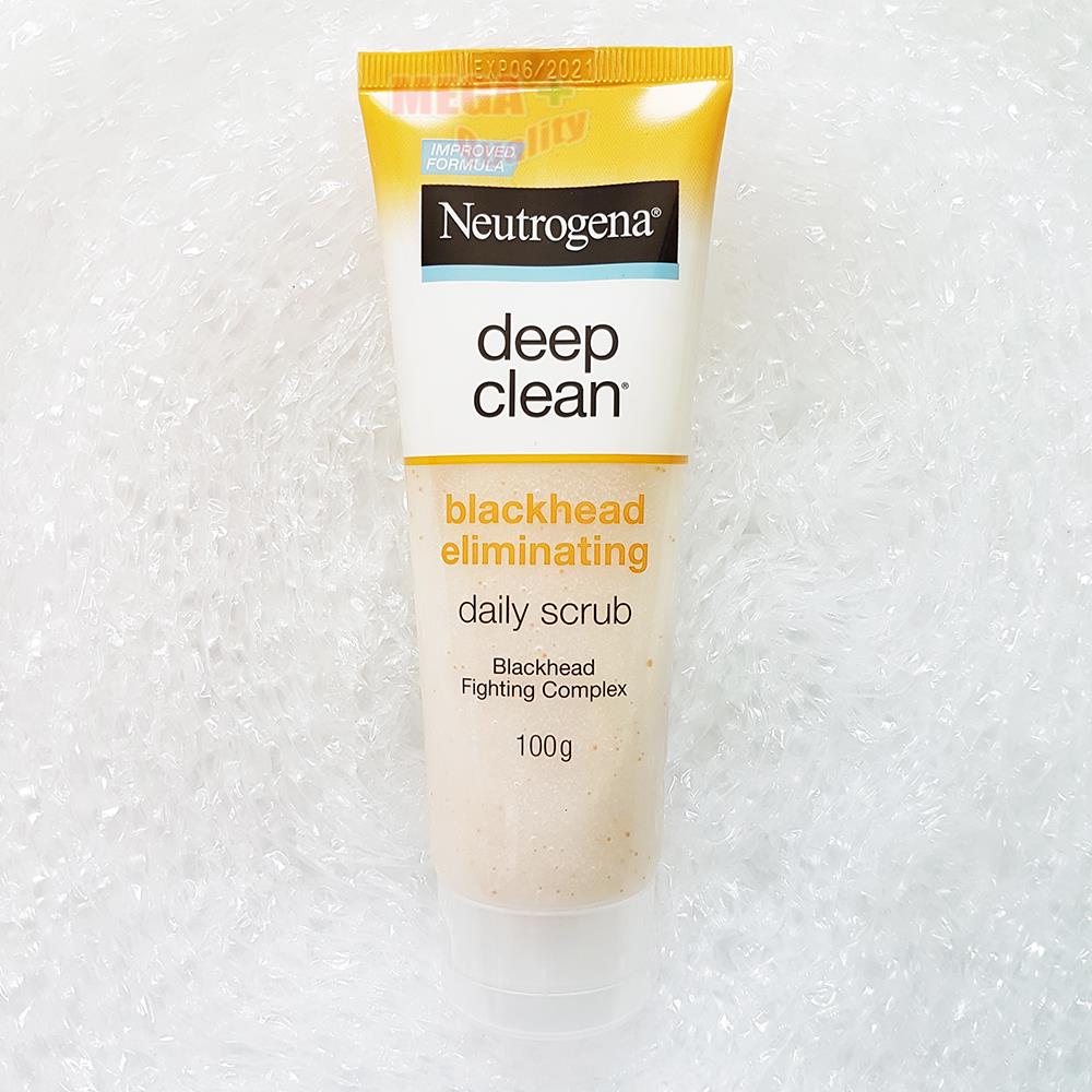 Neutrogena Deep Clean Blackhead Eliminating Daily Scrub Fighting Complex 100 G 8850007541684 Ebay