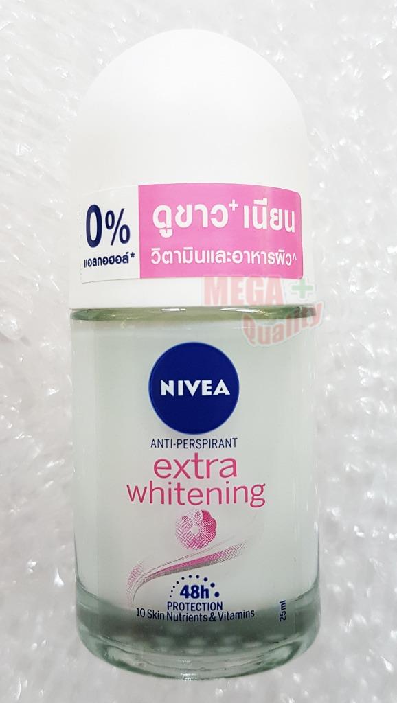 deodorant Nivea 10点セット25ml 25ml NIVEA EXTRA WHITEN DEODORANT ROLL ON Antiperspirant Q10