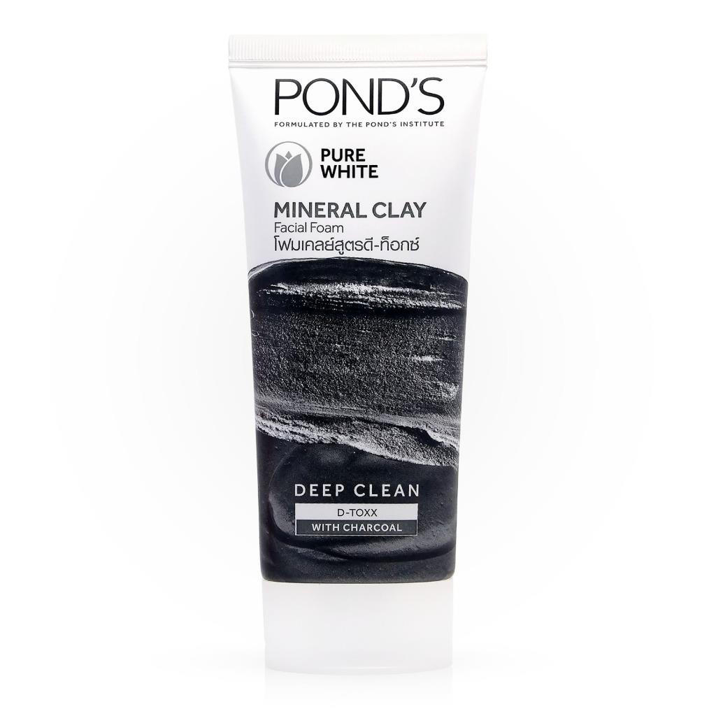 review facial foam ponds charcoal
