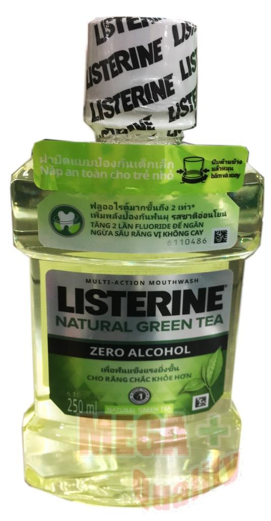 Listerine Natural Green Tea Antiseptic Mouthwash 250 Ml 8 5 Oz Ebay