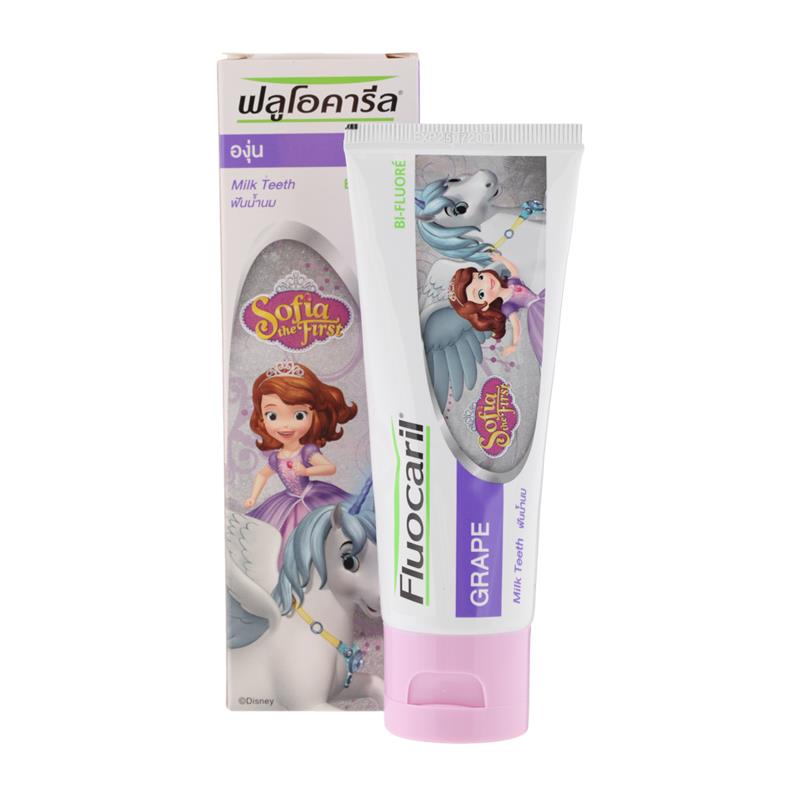 baby first toothbrush and toothpaste