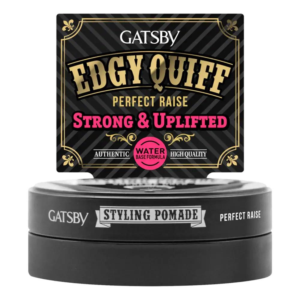 3 x 75ml. GATSBY Styling Pomade PERFECT RAISE Quality Perfect  (8992222055550)