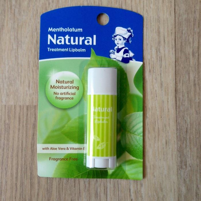 Mentholatum Natural Treatment Lipbalm Care Moisturizing Vit E Fragrance Free 3g Ebay