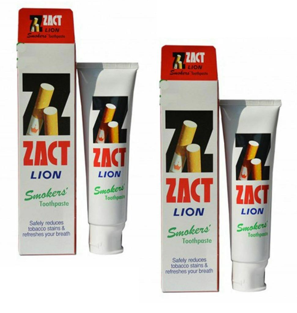 zact lion smokers toothpaste