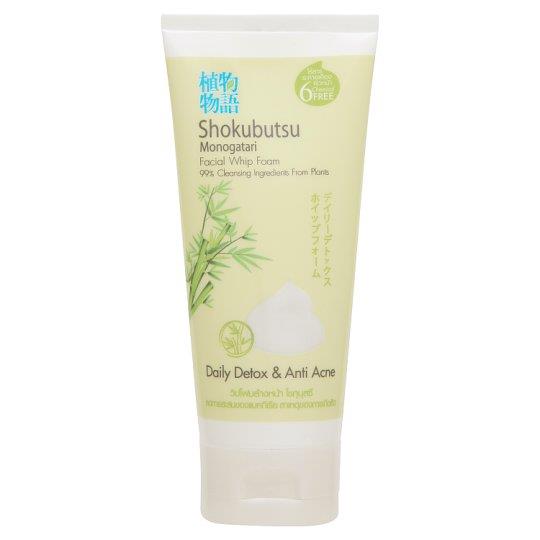 shokubutsu facial foam