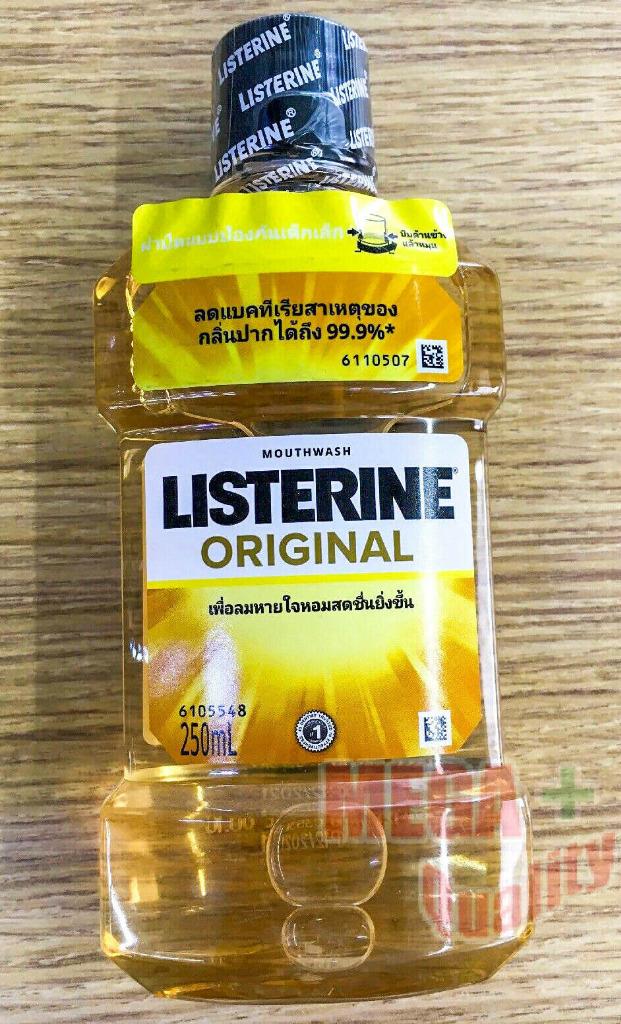 250ml Listerine Original Antiseptic Mouthwash Kills Germs 8850007811138 Ebay Instead, dab or spray it on, straight to the root advises. listerine