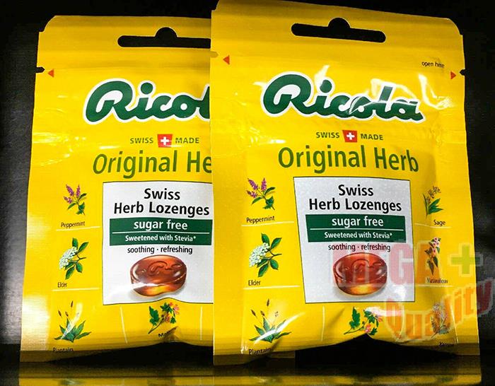 8x17.5g Ricola Original Herb Candy Swiss Lozenges Sugar Free