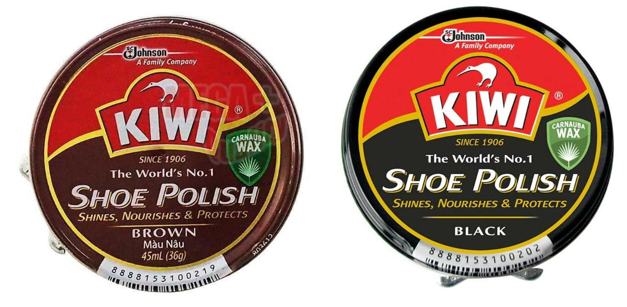 Kiwi Shoe Instant Shine & Protect Brown, 75ml