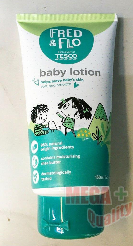 Fred And Flo Newborn Baby Face Body Lotion Soft And Smooth Shea
