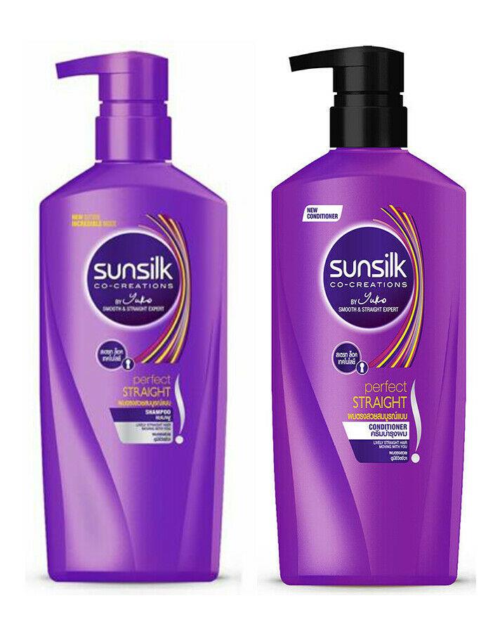 Sunsilk Perfect Straight 325ml x 2 Shampoo+Conditioner Special