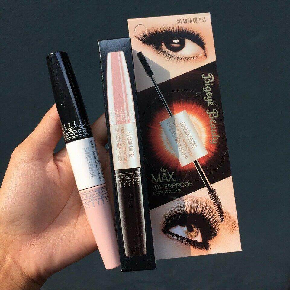 SIVANNA COLORS Max Waterproof Lash Volume Two-Step Mascara HF891