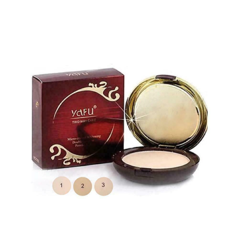 フェイスパウダー yaadekun22 2 x Yafu Two Way Cake Powder No 988 30g Micro Crystal Bright