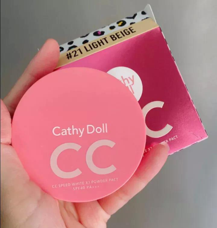 Cathy Doll CC Speed WhiteX3 Powder Pact SPF40 PA+++ 12g. 21