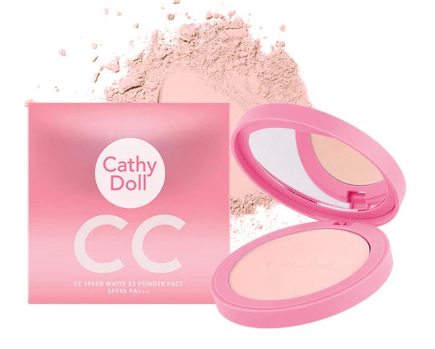 Cathy Doll CC Speed WhiteX3 Powder Pact SPF40 PA+++ 12g. 21 Ligth