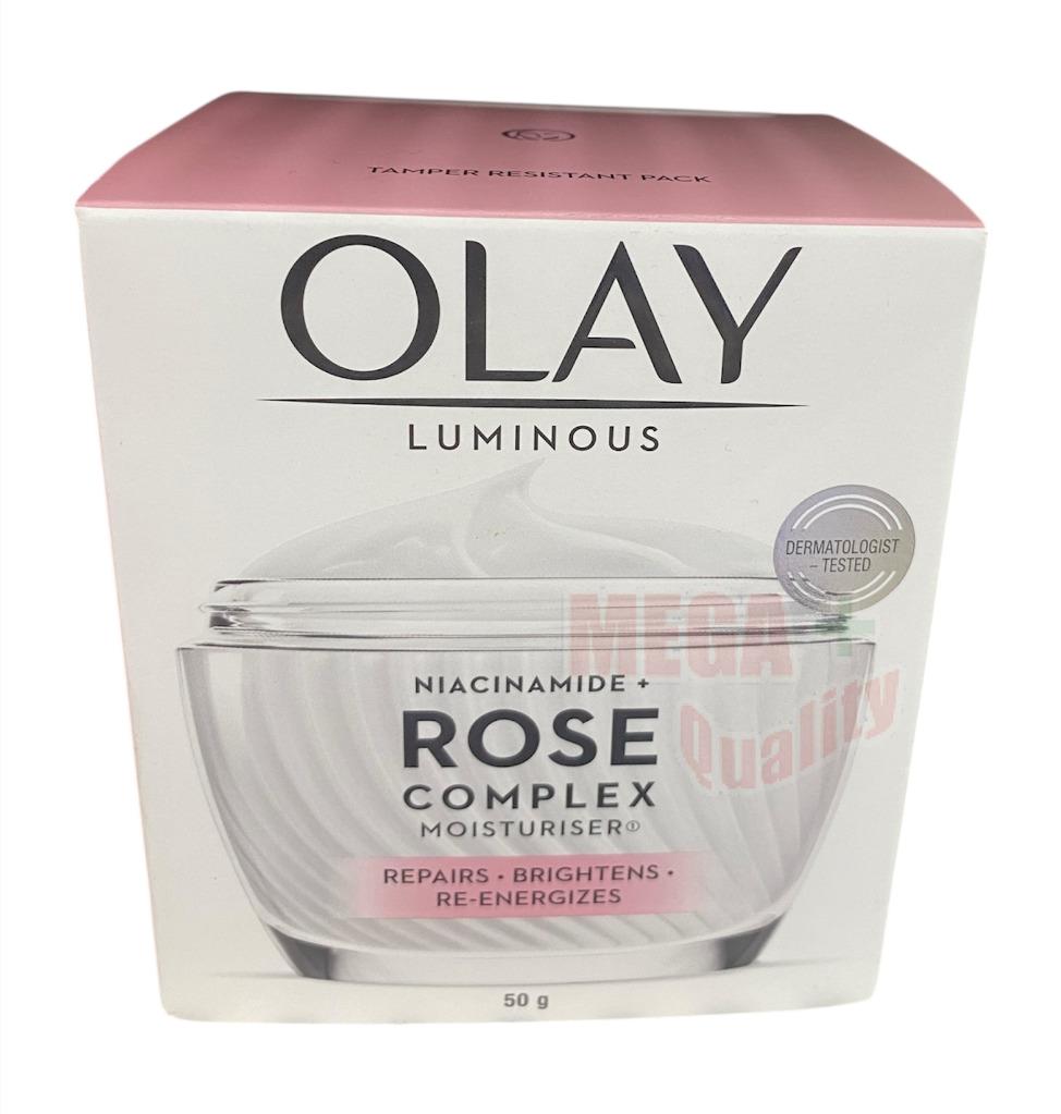 Olay Luminous Niacinamide + Rose Complex Moisturiser 50g Repairs
