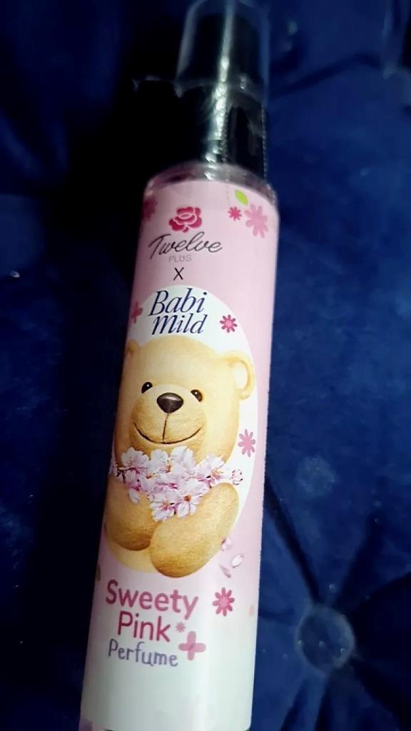 Twelve Plus Babi Mild Sweety Pink Perfume Spray 25ml Set of 2 Baby