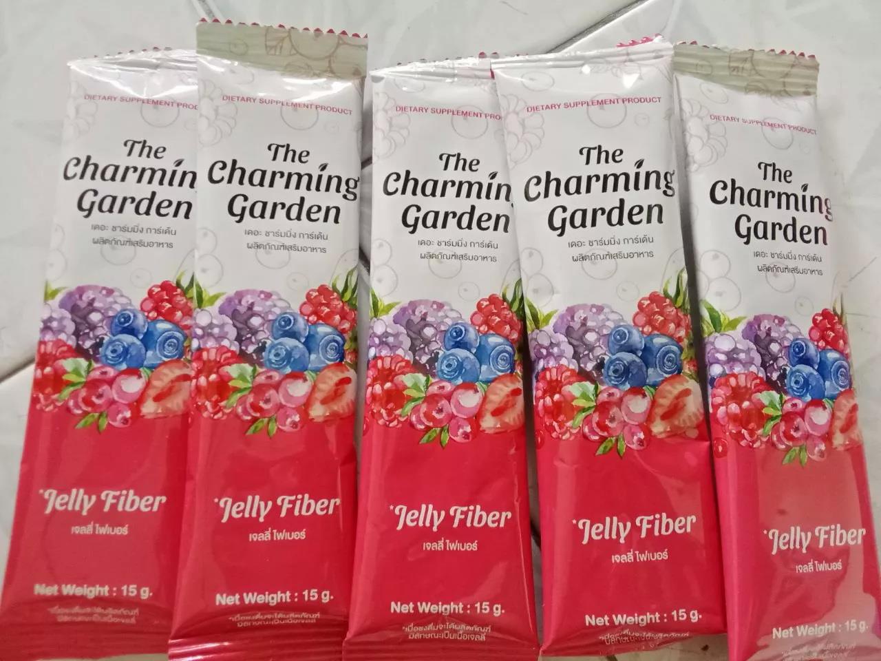 l carnitine piping rock 2 x Charming Garden Jelly Fiber Detox Weight Loss Natural Supplement 5  Sachets