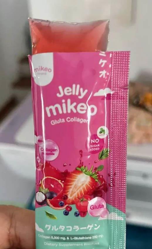 Mikeo Jelly Gluta Collagen Dietary Supplement No Sugar Added 5000mg 30  Sachets | eBay