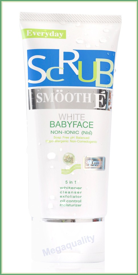Smooth E White Babyface Scrub Non Ionic Cleanser Exfollator Condition Brand New Never Used With A Seal Pack