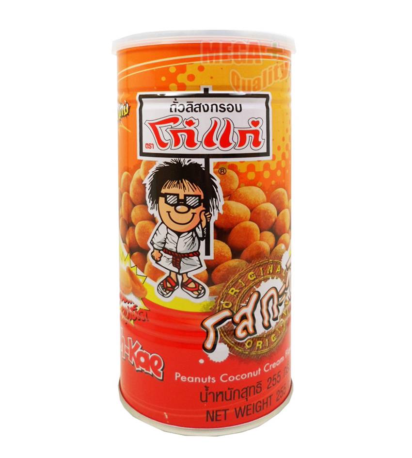 KohKae Thai Peanuts Crispy Coconut Milk Flavour Coated Peanut Snacks