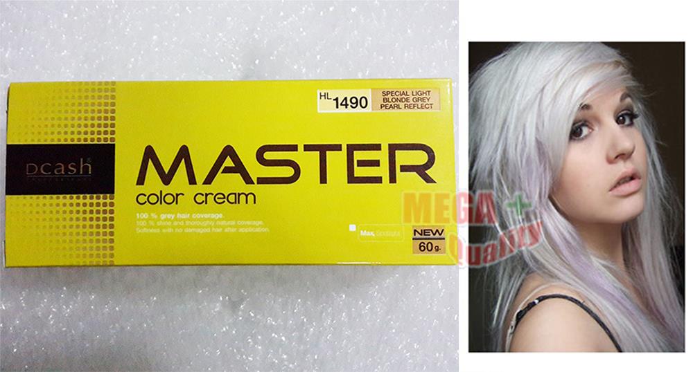 Dcash Master Permanent Color Cream Snow White Effect Hair Dye Emo