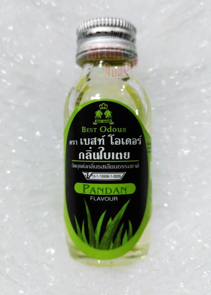 Pandan Leaves Flavour Extract Green Colored for Food Rice, Desserts