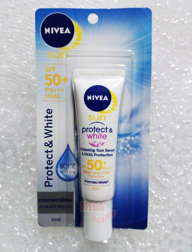 Nivea Sun Whitening Light Texture Perfect Protect Super Serum Spf50 Pa 15ml Ebay