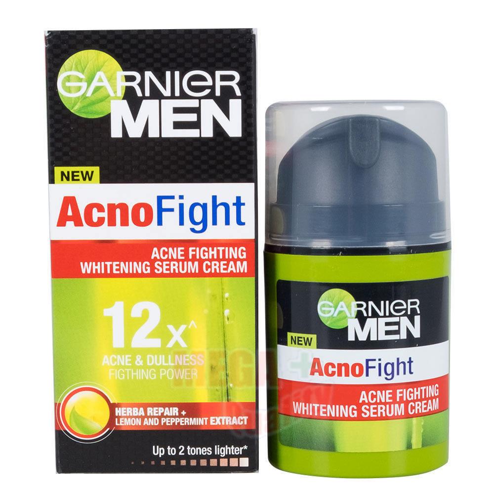 Garnier Acno Fight Cream Ingredients 3x Garnier Men Acno Fight Dullness Fighting Power Whitening Face Serum