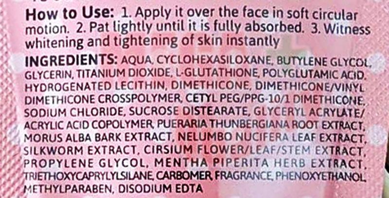 cathy doll water splash essence with l glutathione Cathy Doll Water Splash Essence with L-Glutathione
