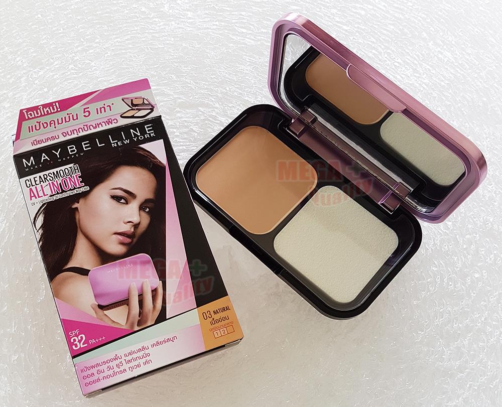 face all powder one maybelline in Clear Cake All Smooth In Face Shine One MAYBELLINE Free