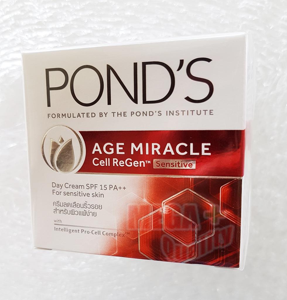 ponds age miracle cell regen day cream spf 15 pa  