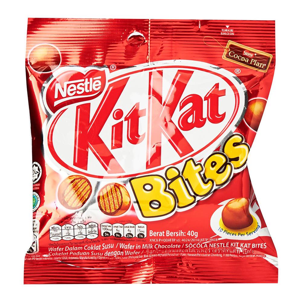 Kitkat Bites Wafer in Milk Chocolate 40G