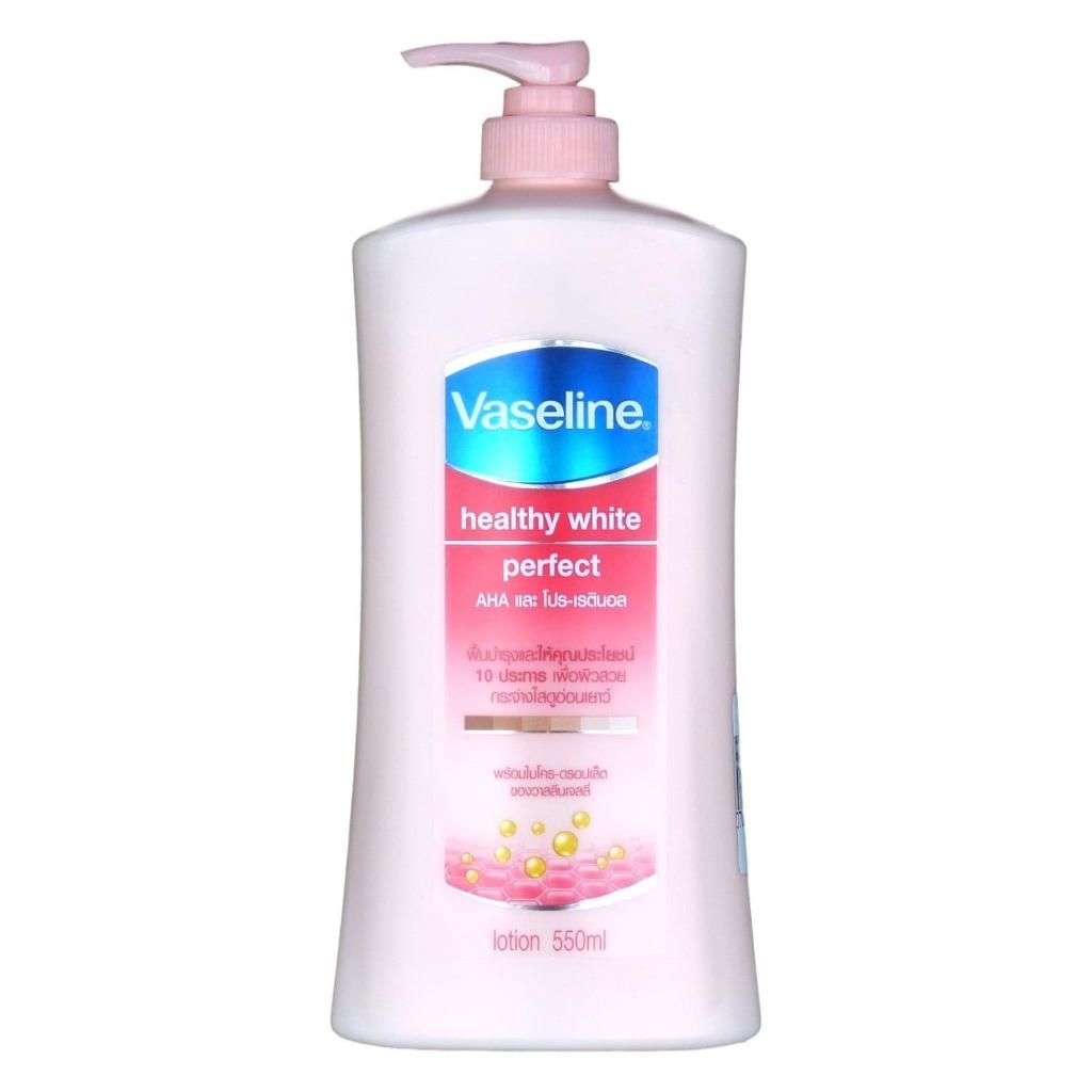 550ml. Vaseline Healthy White Perfect Skin Whitening AHA Retinol Body