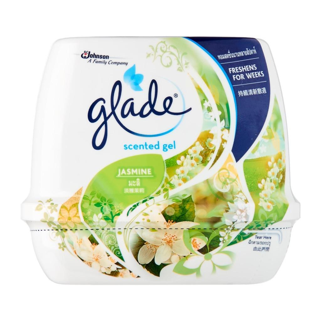Glade Jasmine Gel Air Freshener Fragrance Long Lasting Fragrance