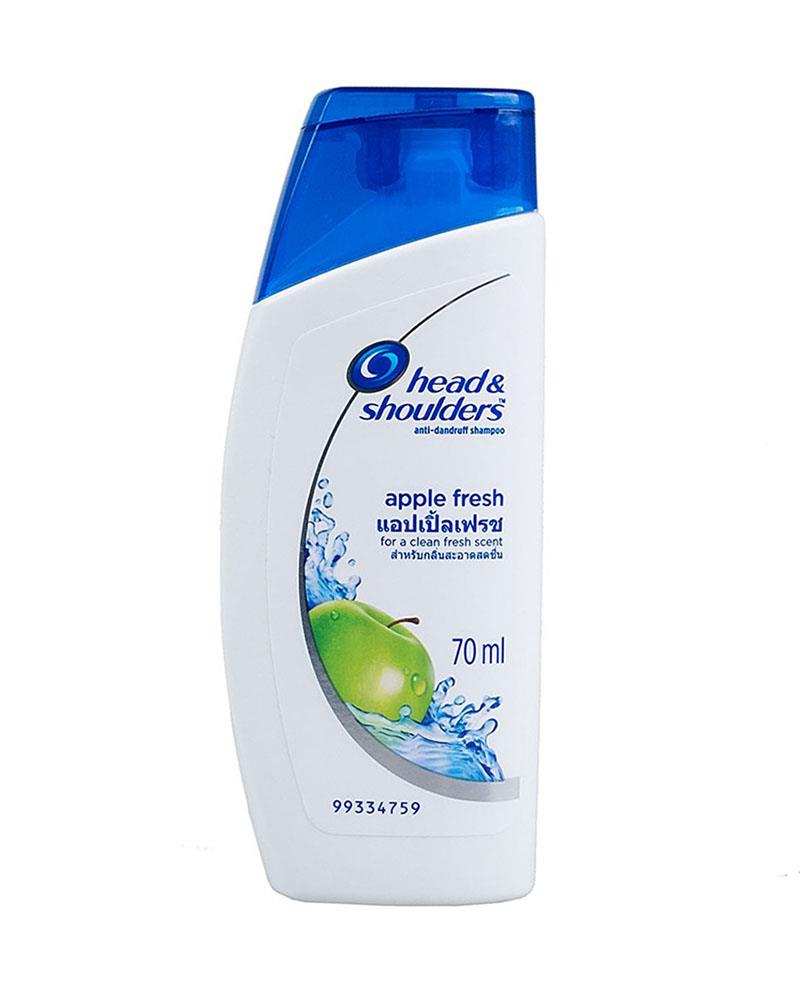 70ml. Head and Shoulders Shampoo Apple Fresh Anti Dandruff